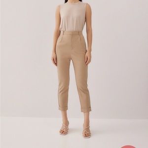 LOVE BONITO - Alby Tailored Peg Leg Chino Pants